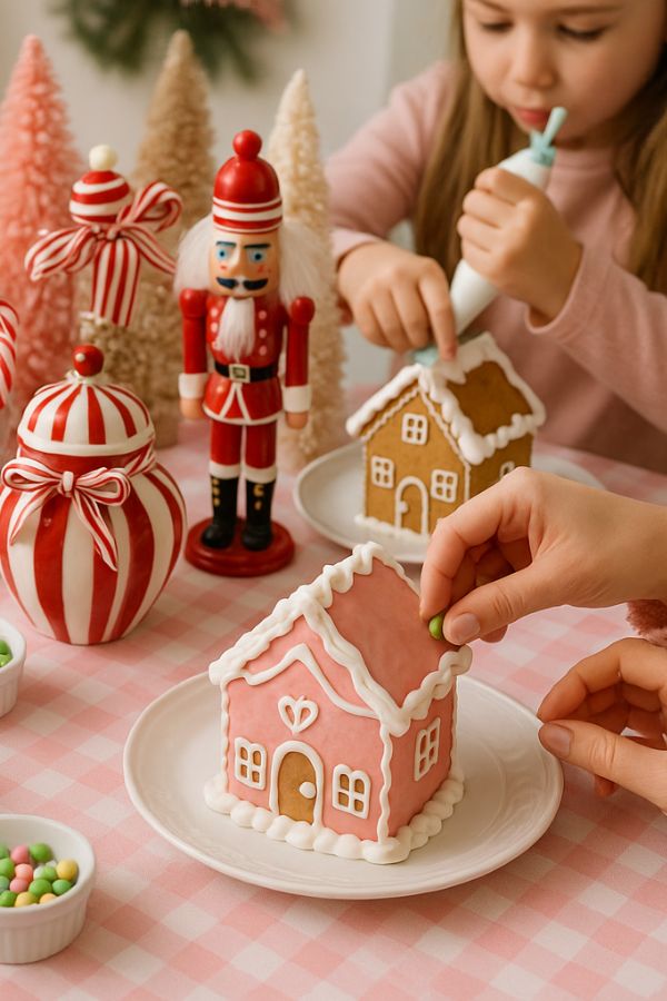 Maison en pain d'épices activité Noël